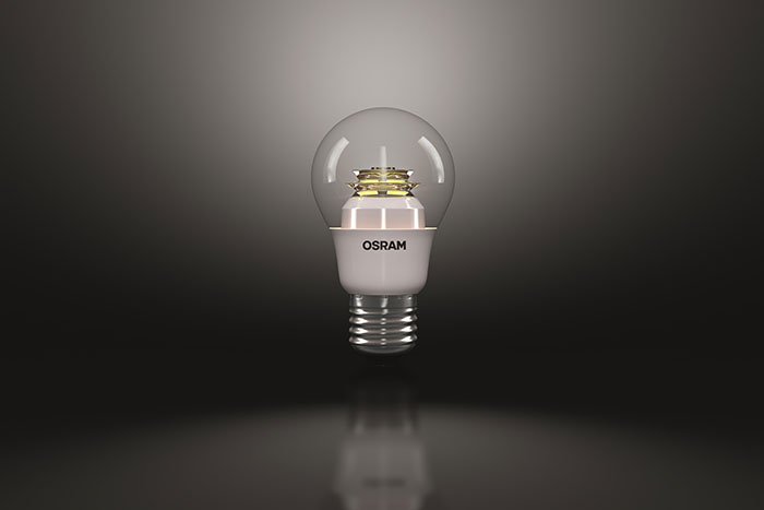 The Classic A40 LED lamp from Osram was awarded the Red Dot Award for its product design.
