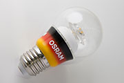 Osram presents the first LED ”light bulb” made in Germany
