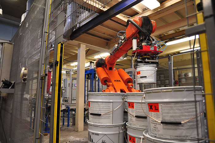 Robotic Innovations Revitalise Resin Flooring Production