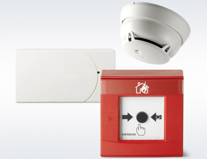 Siemens launches wireless fire detection system.