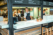 Silestone features trendsetting applications for Le Big Fish, Foodhallen Amsterdam - West