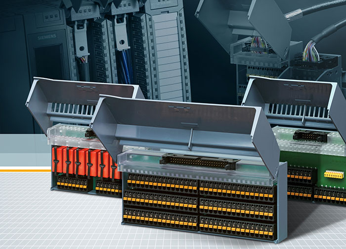 Siemens has broadened its Simatic Top Connect portfolio with a range of new modules and system components for fast and safe wiring of Simatic S7-1500 and Simatic ET 200MP. With system cabling, users can save up to 80 percent time compared to conventional single wiring using terminal blocks.