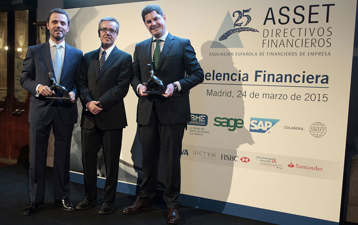 Spanish financiers grant the Cosentino Group the Award for Financial Excellence