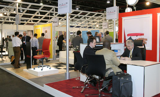 The Middle East's largest office fit-out and design show opens this week. The Middle East's largest office fit-out and design show opens this week.