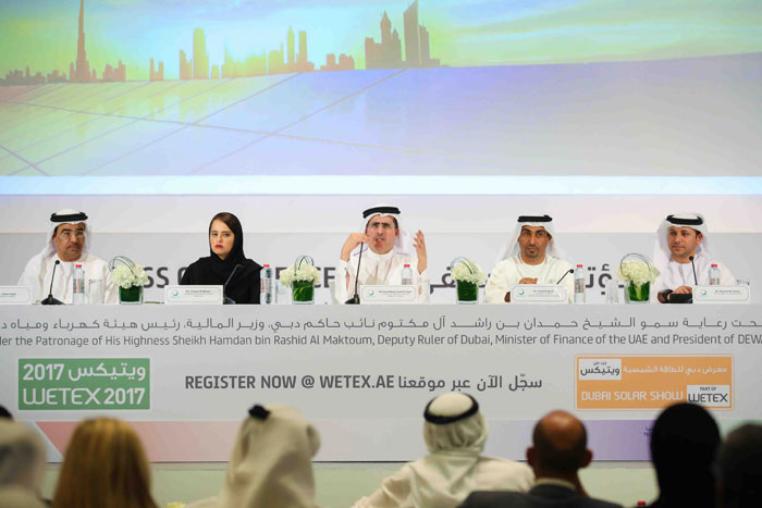 WETEX to take place from 23 to 25 October 2017, coincides with 4th World Green Economy Summit and 2nd Dubai Solar Show