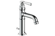 Single lever basin mixer 100 with pop-up waste set