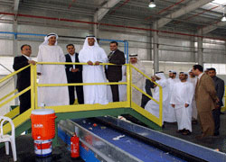 Middle East's largest waste management plant commences operations.