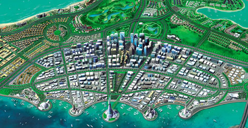 Saadiyat Island - Abu Dhabi's new $27 billion tourism development project.