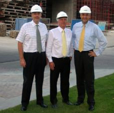 Paul Floyd, MD, Famco - Frank Johnstone, MD, Dexion <br>and Michael Lampen, Senior Project Director, Siemens