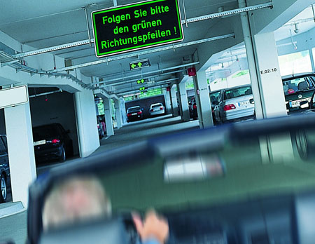 Terminal 1 of Franz Josef Strauß airport in Munich with Sipark parking management.