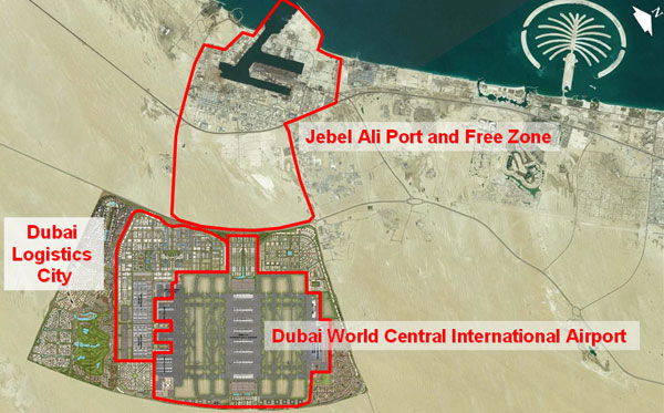 Northrop Grumman Park Air To Provide Air Traffic Systems at Dubai World Central Airport.