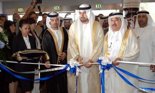 HE Mohammad Al Gergawi opens Cityscape 2007 at Dubai International Exhbition Centre.