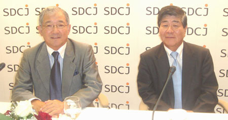 HE Takuma Hatano, Ambassador of Japan and<br>Mitsuo Nakamura, Consortium Representative and President & CEO of Nikken Sekkei.