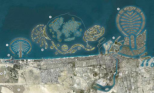 The Universe, another  reclaimed island development from Nakheel.