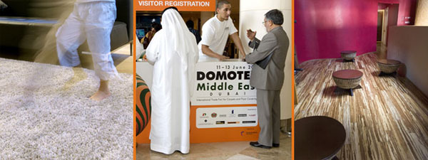 DOMOTEX Middle East coming up on 25 to 27 May.