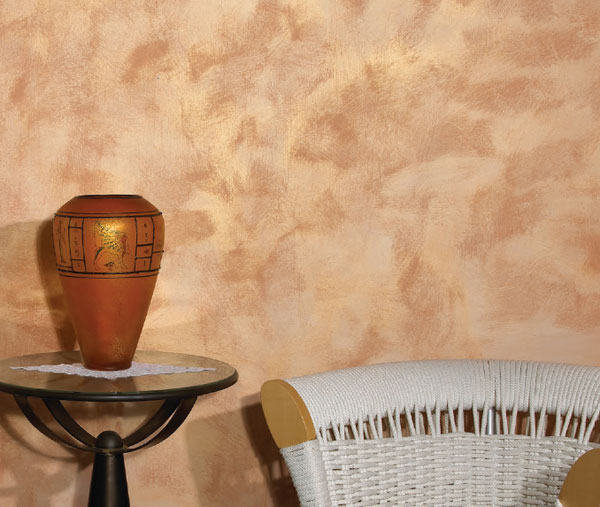 Encanto, with its metallic effect and shades, changes in different light and looks as if you have velvet on the wall.