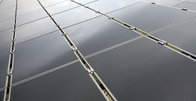 Masdar constructs first grid-connected photovoltaic plant in the MENA region.