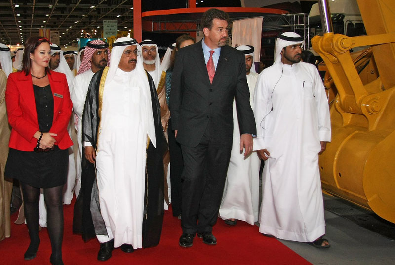 H.H. Sheikh Hamdan Bin Rashid Al Maktoum, Deputy Ruler of Dubai and Minister of Finance and Industry officially inaugurated the Big 5 PMV exhibition.