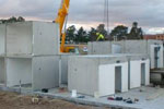 The Green Precast System - a revolutionary, patented, highly efficient, low cost construction system.