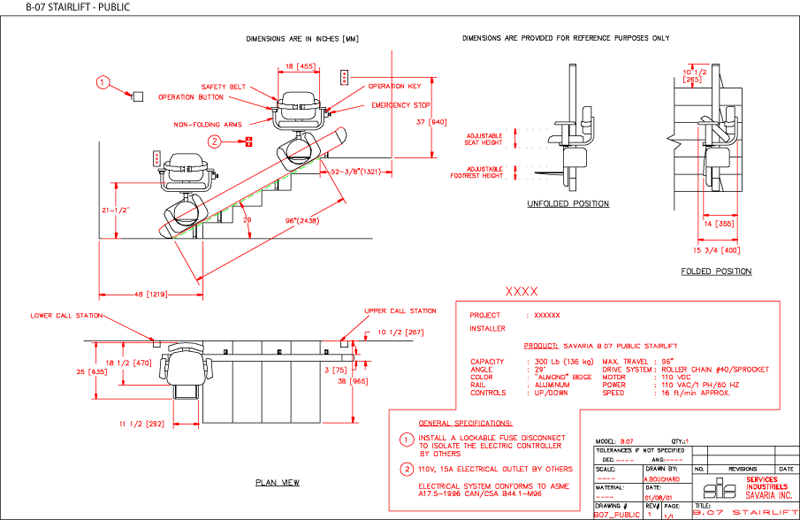 B.07 Stairlift - Public