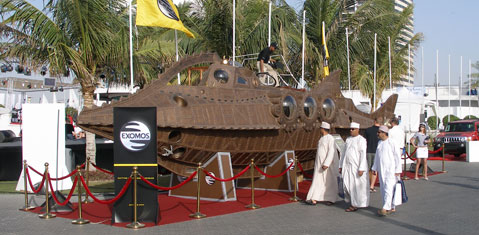 Aggreko cooled Dubai International Boat Show - the largest boat show in the Middle East.