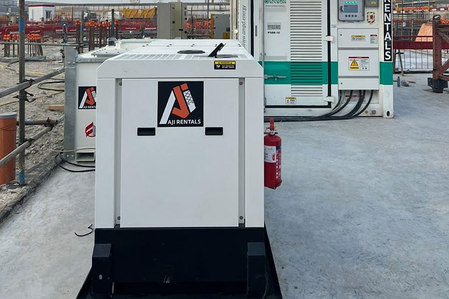 AJI Rentals Adds Advanced Energy Storage System to Its Fleet for Middle East Construction Sites