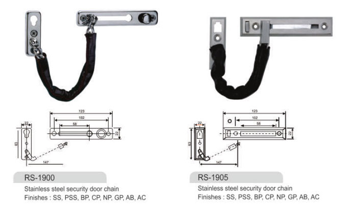 RightSpec Door Chain Guards