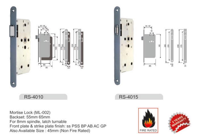 RightSpec Lock Body