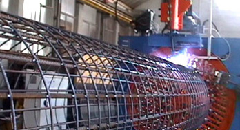Alam Steel Industries opens their re-bar processing factory, one of the largest of its kind.