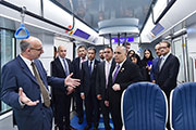 Alstom presents to RTA a full size train Mock-up for the Route 2020