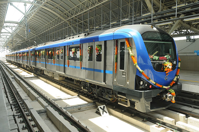 Alstom’s first metro in India enters commercial service