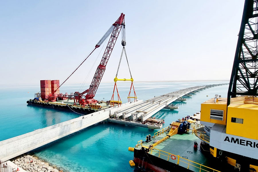 An Innovative Bridge Installation Solution in Saudi Arabia That Saves Time
