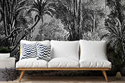 Antique Jungle Illustrations Transform to Timeless Wallpaper Antique Jungle Illustrations Transform to Timeless Wallpaper