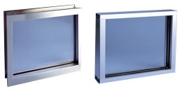 Bullet resistant fixed windows