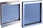 Bullet resistant fixed windows