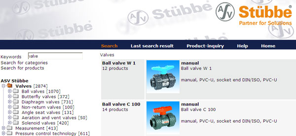 More than 5,400 products are presented in German, English, Spanish, French, Dutch and Chinese.