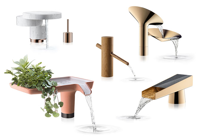 Axor Extends Invitation to Architects and Designers to “Create your own Spout” with Alternative Materials and Forms