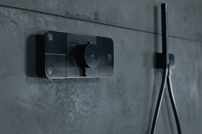 Axor One: A New Interactive Shower Control Element Designed by Barber & Osgerby