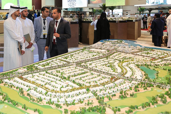 Aldar Properties’ new residential and leisure development, Yas Acres, attracted scores of visitors.