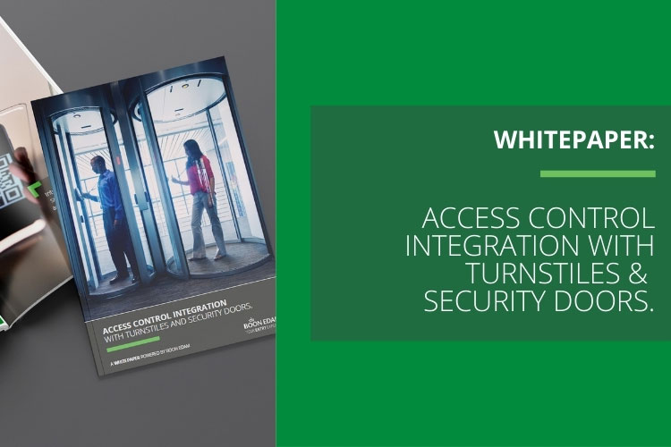 Boon Edam Best-Practices Whitepaper for Integrating Access Control with Security Entrances