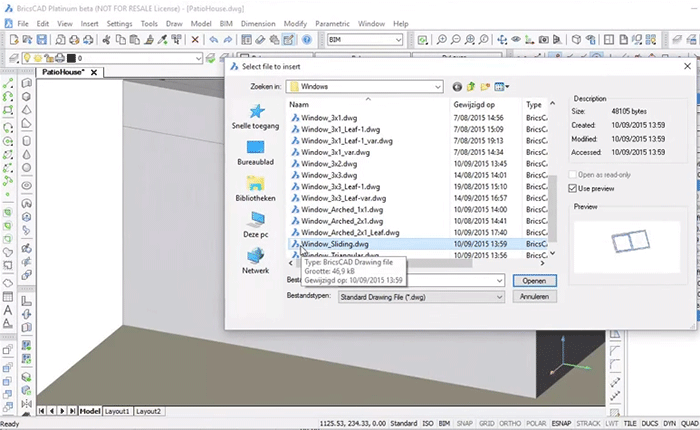 BricsCAD BIM: From sketch, to BIM, to detail.