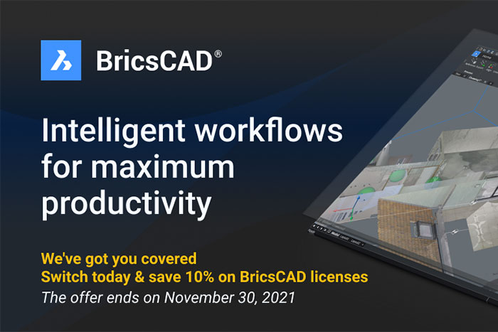 Bricsys November Sale - Ending soon