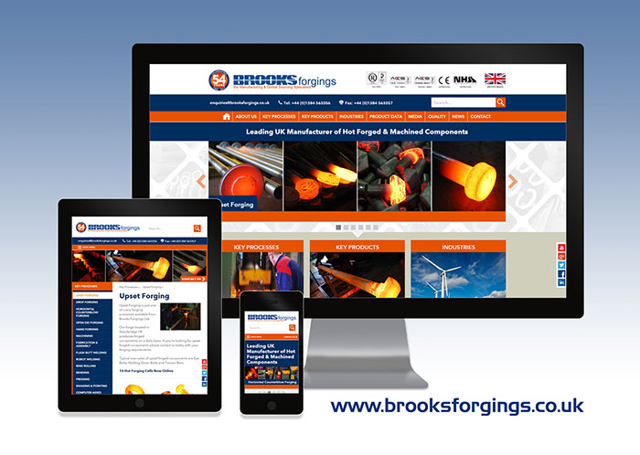 Brooks sharing forging and fabrication expertise
