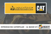 Caterpillar and Al-Bahar to showcase their lates at The Big 5 Heavy Exhibition