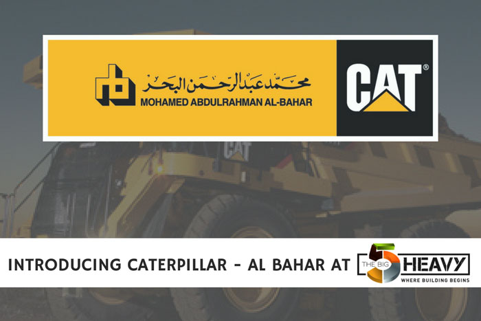 Caterpillar and Al-Bahar to showcase their lates at The Big 5 Heavy Exhibition