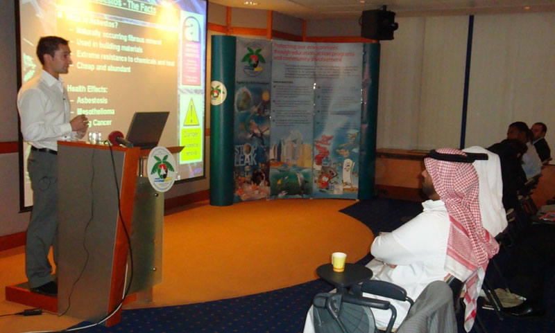 Community Lecture exposes the impacts of using asbestos containing materials.