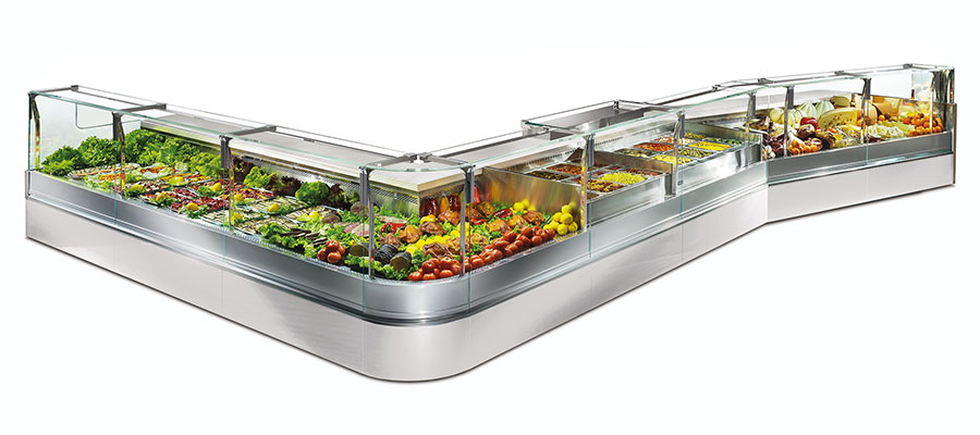 Criocabin Serve-Over Food Display Units