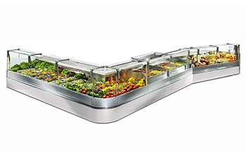 Criocabin Serve-Over Food Display Units