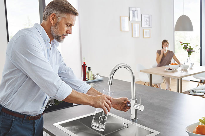 Cut Plastic Use and Boost Hydration with the GROHE Blue Home