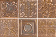 Copper Ceiling Tiles